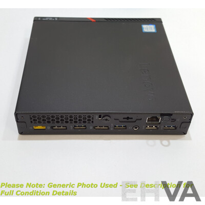 Lenovo ThinkCentre M700 Intel Core i3 (6100T) 3.20GHz 2-Core CPU Tiny Form Factor Desktop Computer