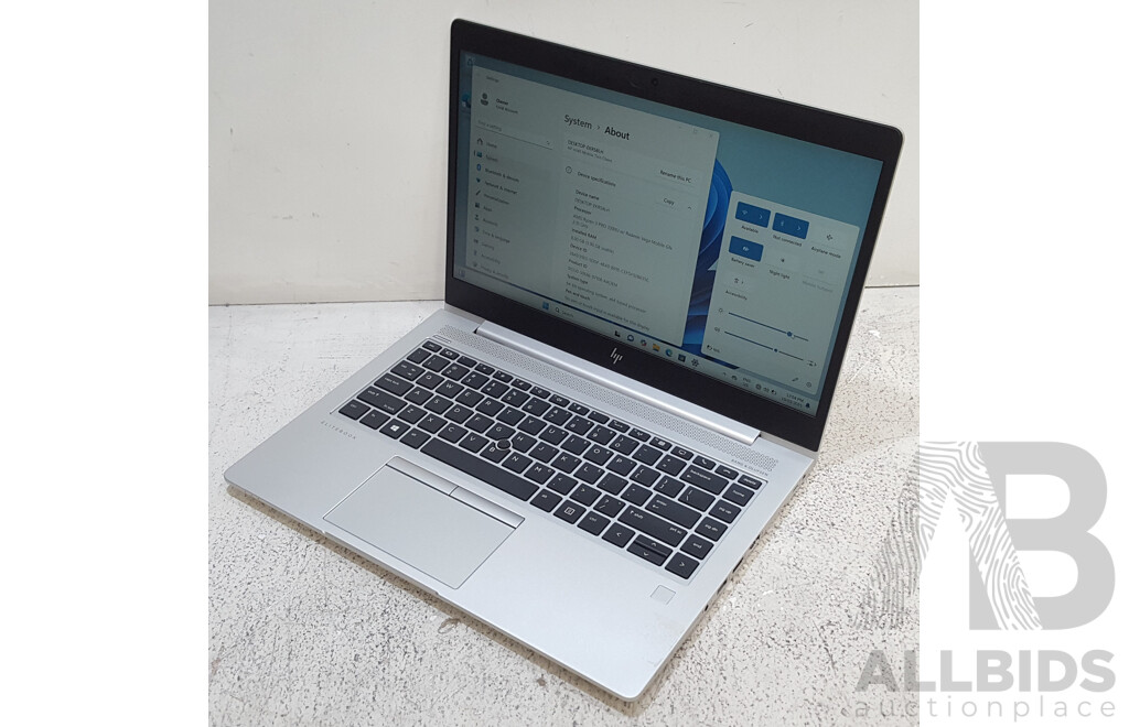 HP EliteBook mt45 AMD Ryzen 3 PRO (3300U) 2.10GHz-3.50GHz 4-Core APU 14-Inch Full HD (1080p) Mobile Thin Client Laptop