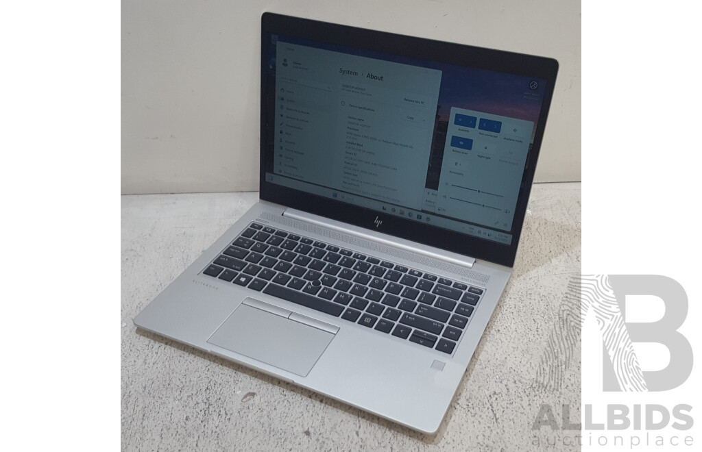 HP EliteBook mt45 AMD Ryzen 3 PRO (3300U) 2.10GHz-3.50GHz 4-Core APU 14-Inch Full HD (1080p) Mobile Thin Client Laptop