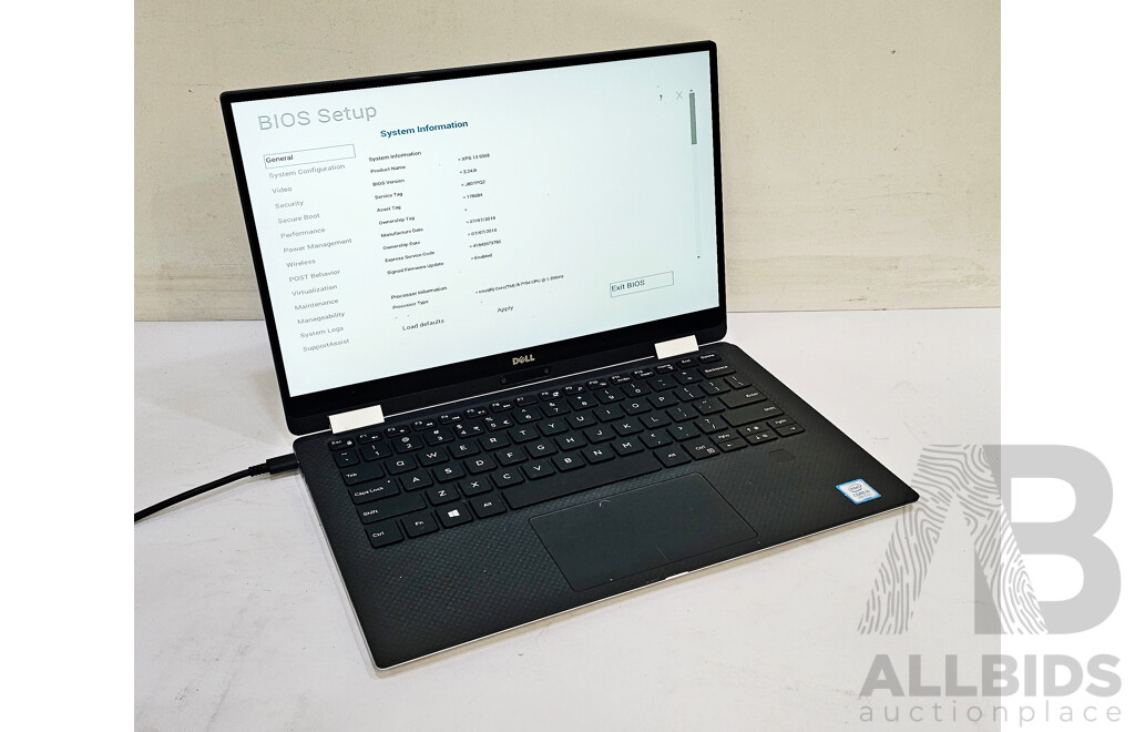 Dell XPS 9365 Intel Core I5 (7Y54) 1.20GHz-3.20GHz 2-Core CPU 13-Inch Laptop