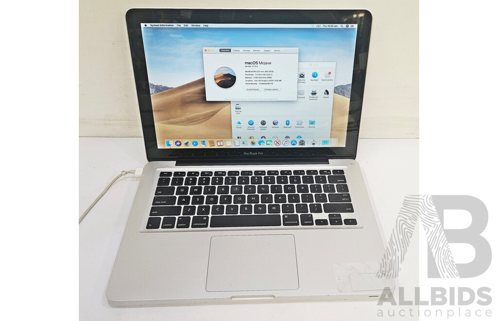 Apple (A1278) Intel Core I5 (3210M) 2.50GHz-3.10GHz 2-Core CPU 13-Inch MacBook Pro (Mid 2012)
