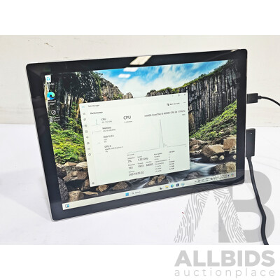 Microsoft (1796) Surface Pro 6 Intel Core I5 (8350U) 1.70GHz-3.60GHz 4-Core CPU 128GB 12.3-Inch Touchscreen Detachable Laptop