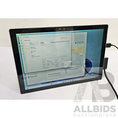 Microsoft (1724) Surface Pro 4 Intel Core I5 (6300U) 2.40GHz-3.00GHz 2-Core CPU 128GB 12-Inch Touchscreen Detachable Laptop