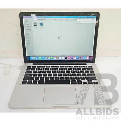 Apple (A1502) Intel Core I5 (5257U) 2.70GHz-3.10GHz 2-Core CPU 13.3-Inch MacBook Pro (Early 2015)