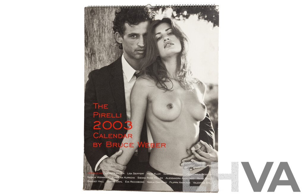 Pirelli Calendar 2003 Photographed by Bruce Weber