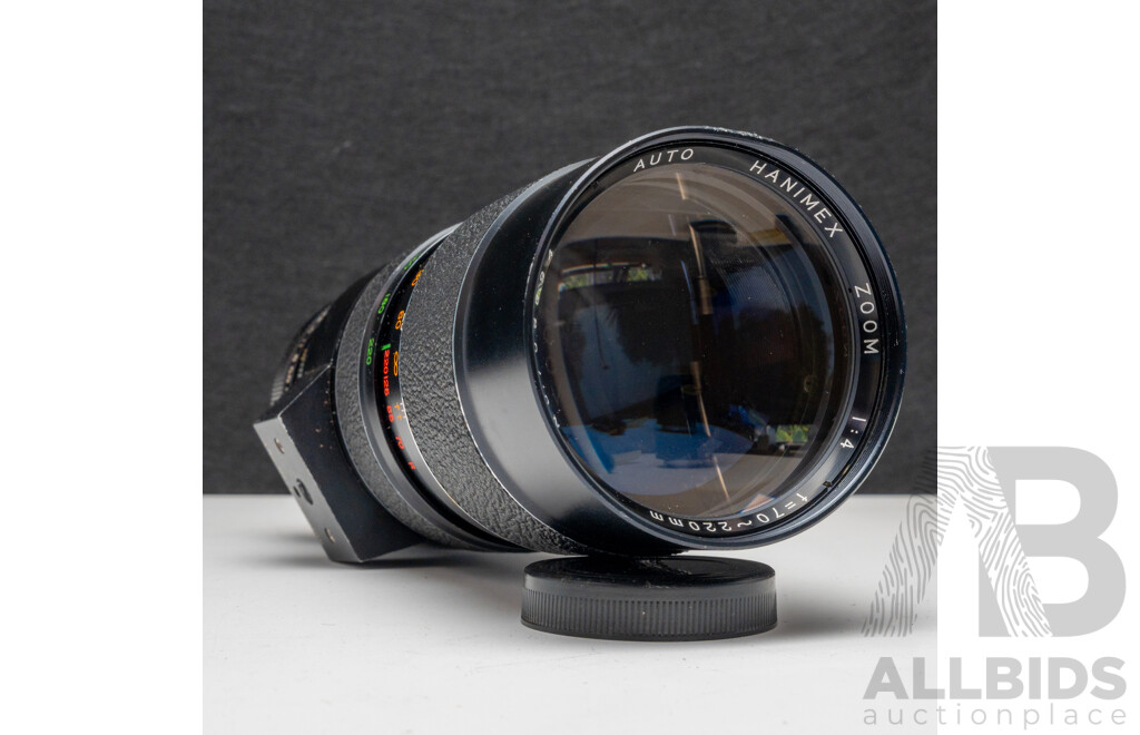 Quantaray 135mm F2.8 and Hanimex Auto Zoom 70–220mm F4