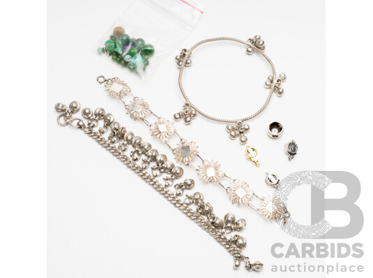 Collection of Silver Tone Costume Jewellery