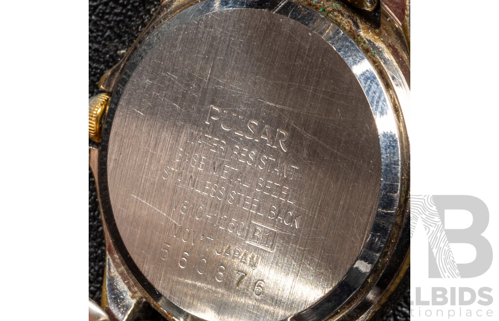 Collection of (3) Ladies Wrist Watches - Citizen Eco Drive, Seiko & Pulsar