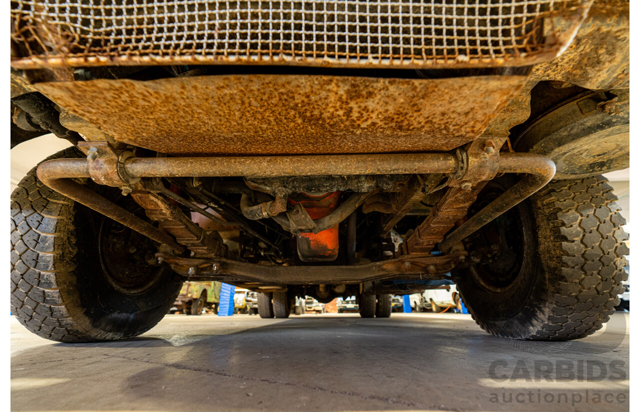 10/1980 Mazda Parkway 26 Diesel Light Bus TA3H4F 2d Bus White / Blue - Holden Red Motor Converted