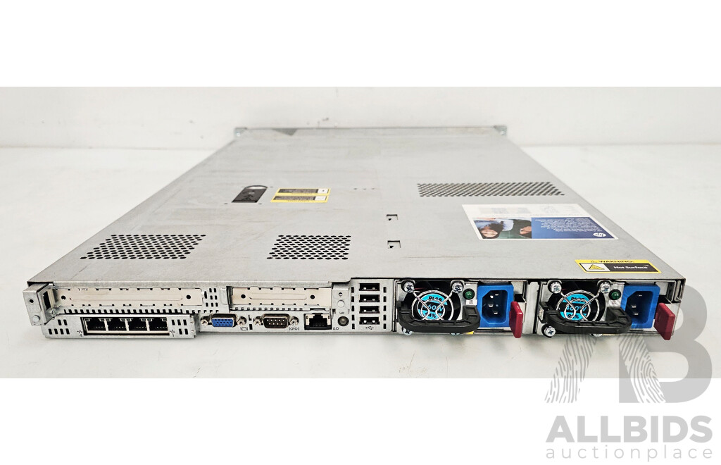 HP ProLiant DL360p Gen8 Dual Intel Xeon (E5-2640 0) 3.30GHz-3.50GHz 4-Core CPU 1RU Server W/ 48GB DDR3