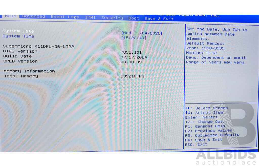 Nutanix (NXS1U1NS10G610) Dual Intel Xeon GOLD (6148) 2.40GHz-3.70GHz 20-Core CPU 1RU Server W/ 384GB DDR4 RAM
