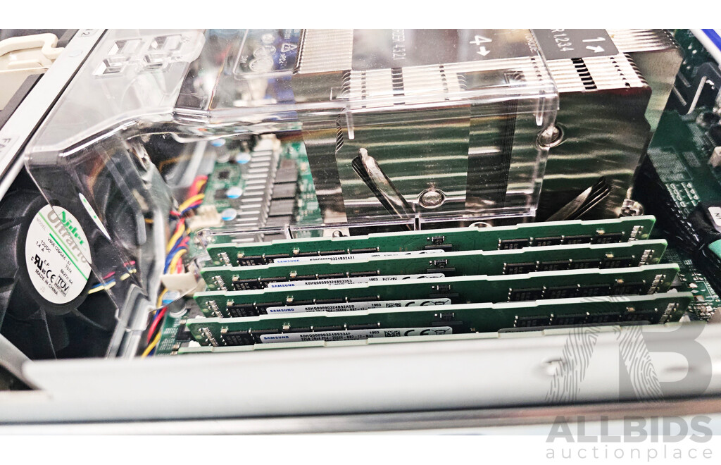 Nutanix (NXS2U1NL12G600) Dual Xeon GOLD (6148) 2.40GHz-3.70GHz 20-Core CPU 2RU Server W/ 384GB DDR4