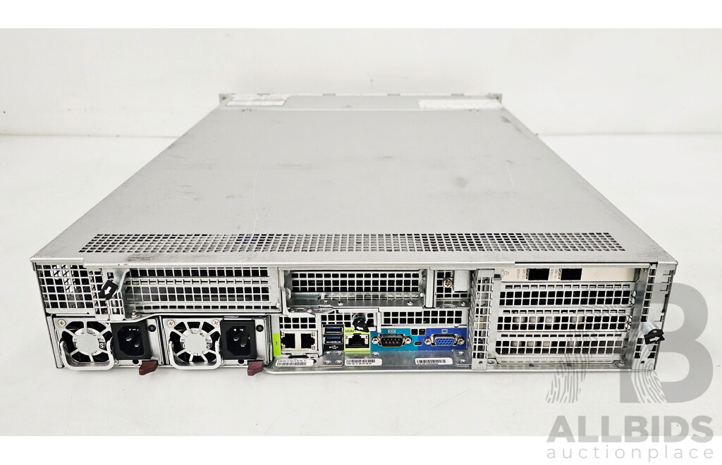 Nutanix (NXS2U1NL12G600) Dual Xeon GOLD (6148) 2.40GHz-3.70GHz 20-Core CPU 2RU Server W/ 384GB DDR4