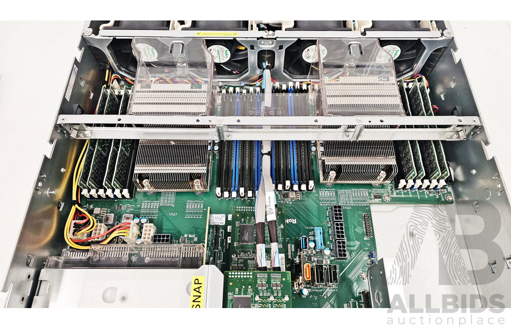 Nutanix (NXS2U1NL12G500) Dual Intel Xeon (E5-2695 V4) 2.1GHz-3.3GHz 18-Core CPU 2RU Server W/ 256GB DDR4