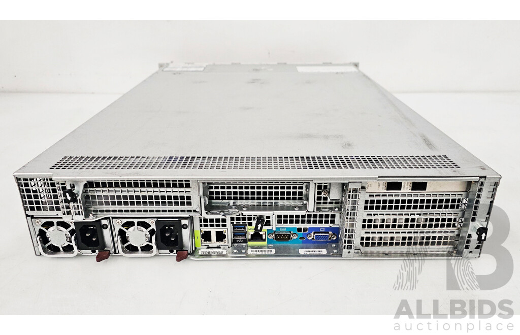 Nutanix (NXS2U1NL12G600) Dual Xeon GOLD (6154) 3.00GHz-3.70GHz 18-Core CPU 2RU Server W/ 128GB DDR4
