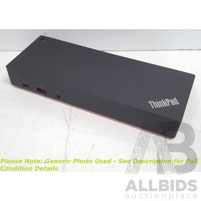 Lenovo (DUD9011D1) ThinkPad Hybrid USB-C with USB-A Dock