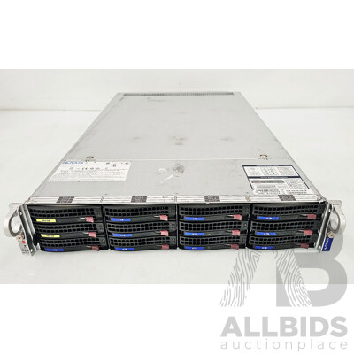 Nutanix (NXS2U1NL12G600) Dual Xeon GOLD (6154) 3.00GHz-3.70GHz 18-Core CPU 2RU Server W/ 128GB DDR4