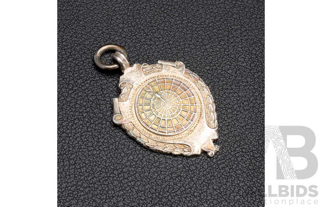 925 Sterling Silver Medallion Pendant