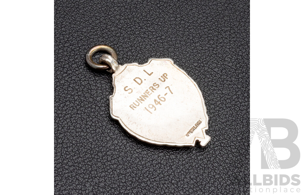 925 Sterling Silver Medallion Pendant