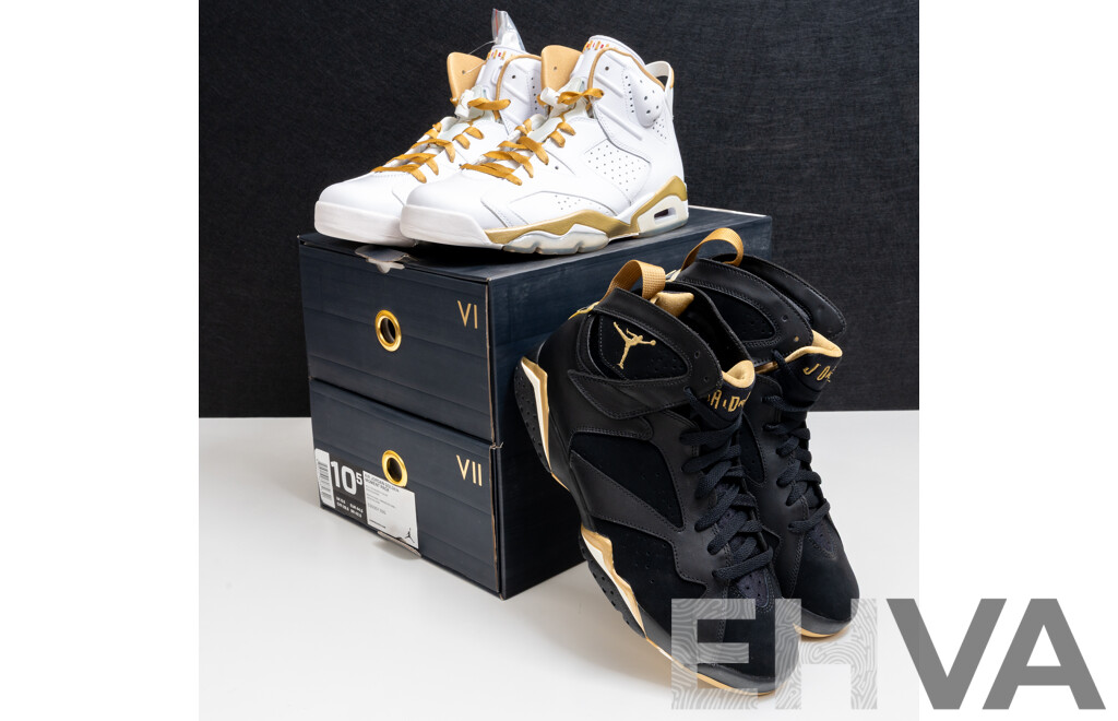 Boxed Air Jordan Golden Moment Pack, 2012
