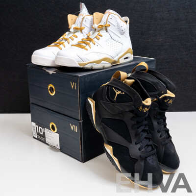 Boxed Air Jordan Golden Moment Pack, 2012