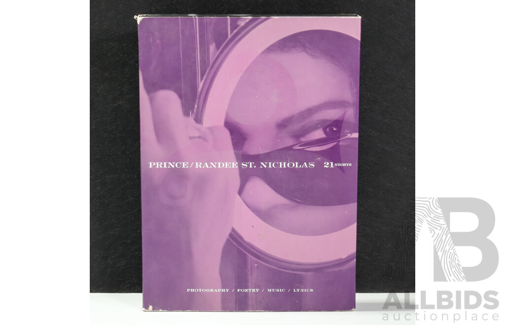 Prince, Randee St Nicholas, 21 Nights, Arita Books, Includes CD, Hardcover in Sleeve