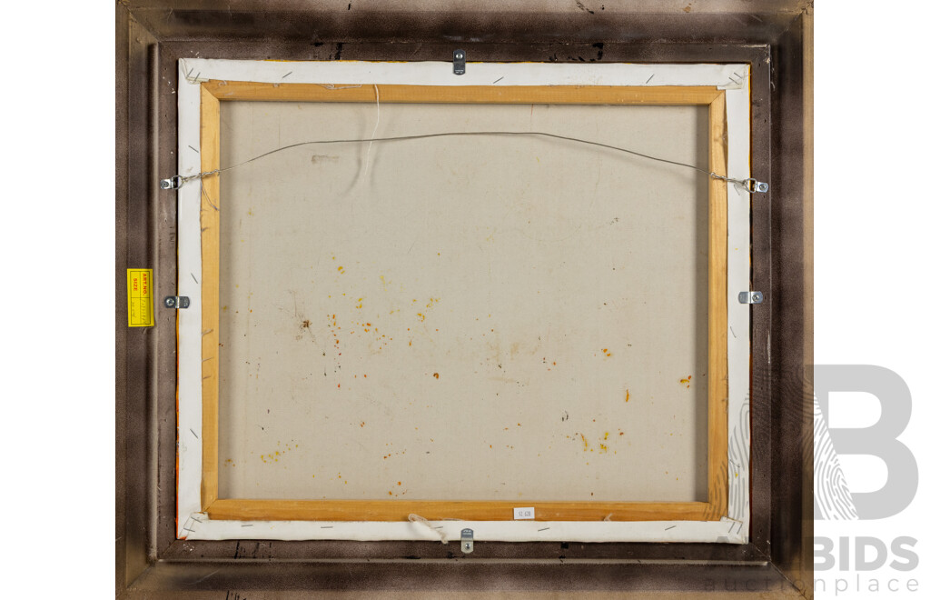 Artist Unknown (20th Century), Autumn Afternoon, Original Vintage Acrylic on Canvas, 66 x 76 cm (frame)