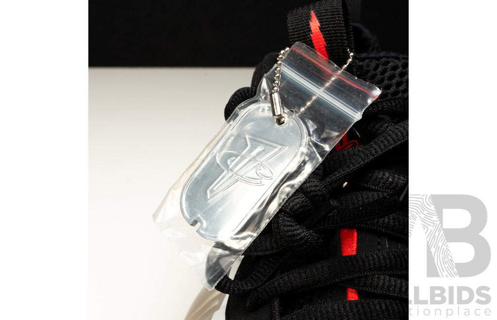 Pair of Nike Air Foamposite One PRM Fighter Jets in Original Box, 201