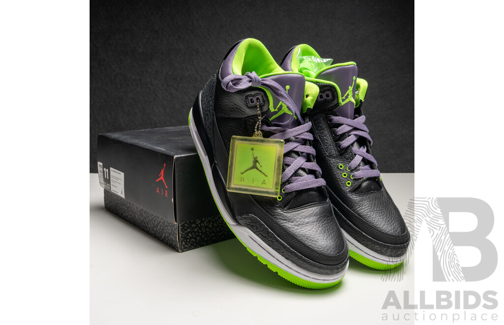 Boxed Air Jordan 3Retro Joker. 2012