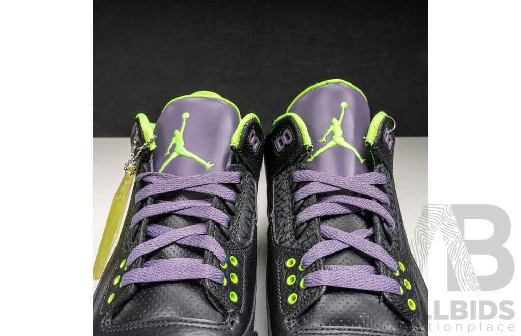 Boxed Air Jordan 3Retro Joker. 2012