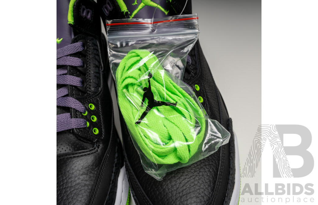 Boxed Air Jordan 3Retro Joker. 2012
