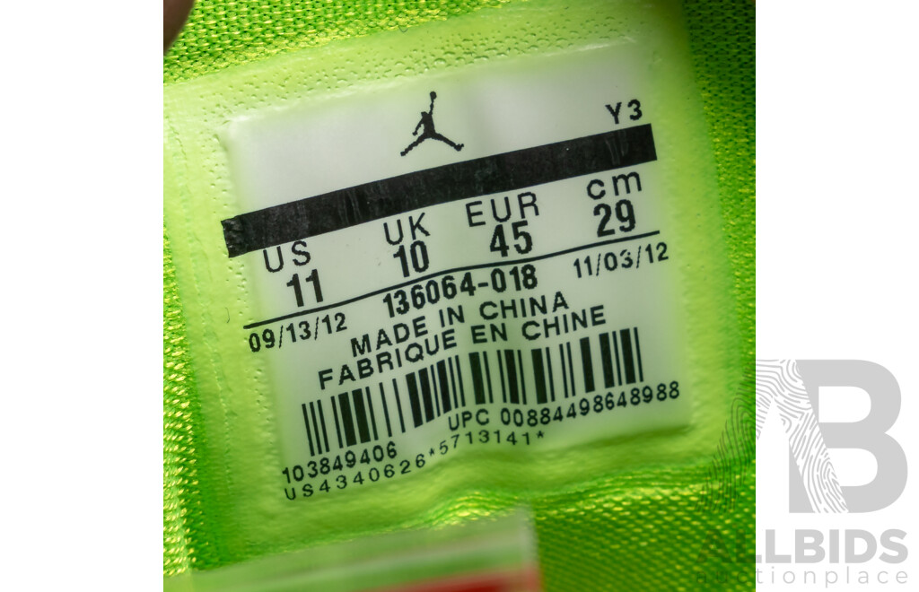 Boxed Air Jordan 3Retro Joker. 2012