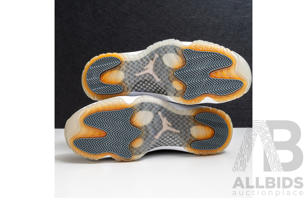 Pair of Nike Air Jordan 11 Retro Cool Grey Colourway, 2010