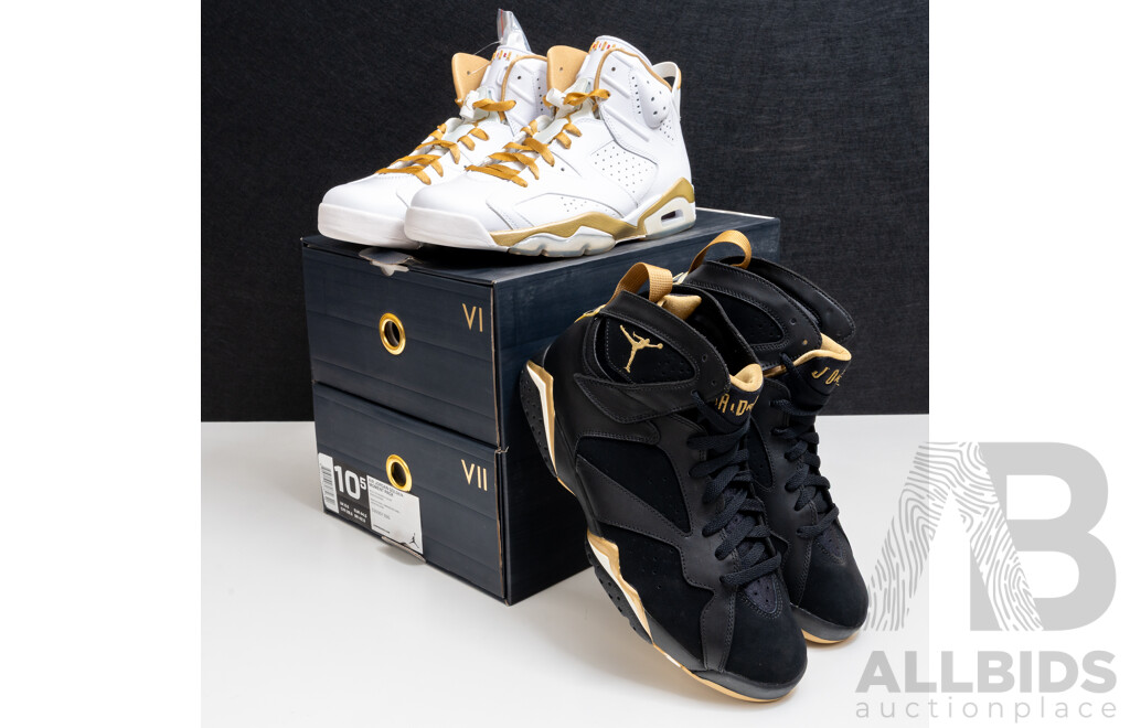 Boxed Air Jordan Golden Moment Pack, 2012