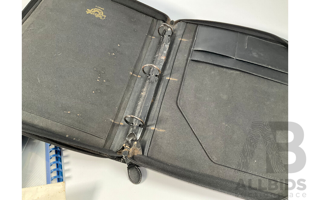 Collection of Note, Coin, Stamp Folders, Sleeves, Hinge-less, and Catalogues Including Teach Yourself Decimal Currency, Australian Handbook of Coin Collecting, 1977 Australian Coin Catalogue and More