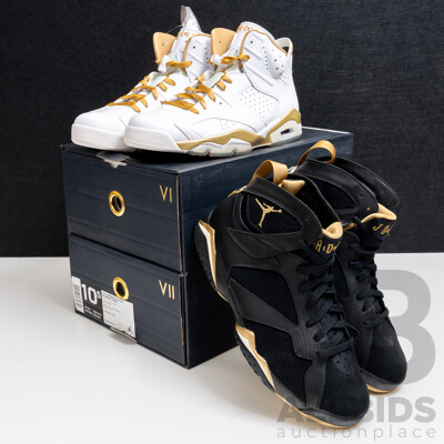 Boxed Air Jordan Golden Moment Pack, 2012