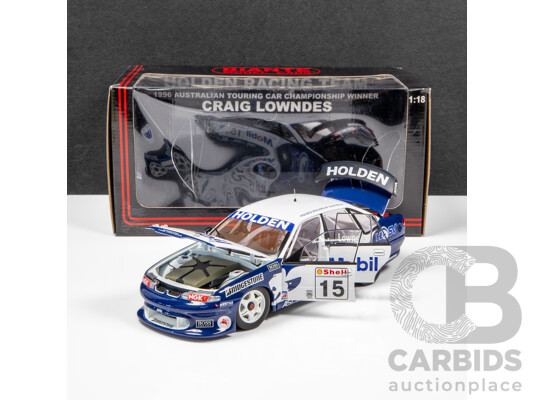 1660349 · Biante 1996 Holden VR Commodore ATCC Winner Craig Lowndes Mobil #15 4494/4500 1:18 Scale Model Car