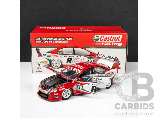Classic Carlectables 2004 Holden VY Commodore V8 Supercar Castrol Perkins Steven Richards #11 1:18 Scale Model Car