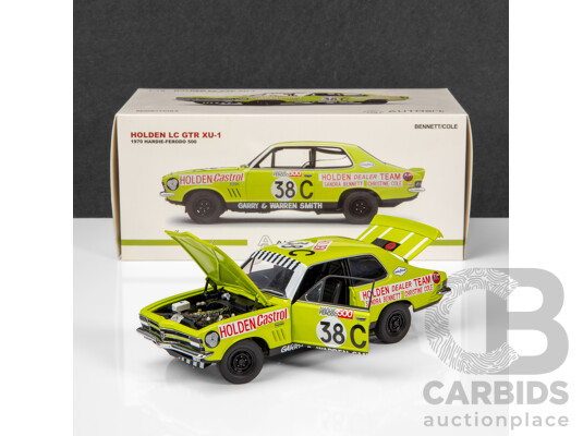 AUTOart 1970 Holden LC Torana GTR XU-1 Hardie Ferodo 500 Sandra Bennett #38C 1:18 Scale Model Car