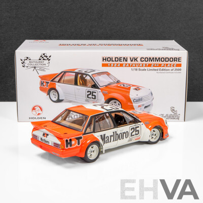 Classic Carlectables 1984 Holden VK Commodore Bathurst 2nd Place HDT #25 1934/2500 1:18 Scale Model Car