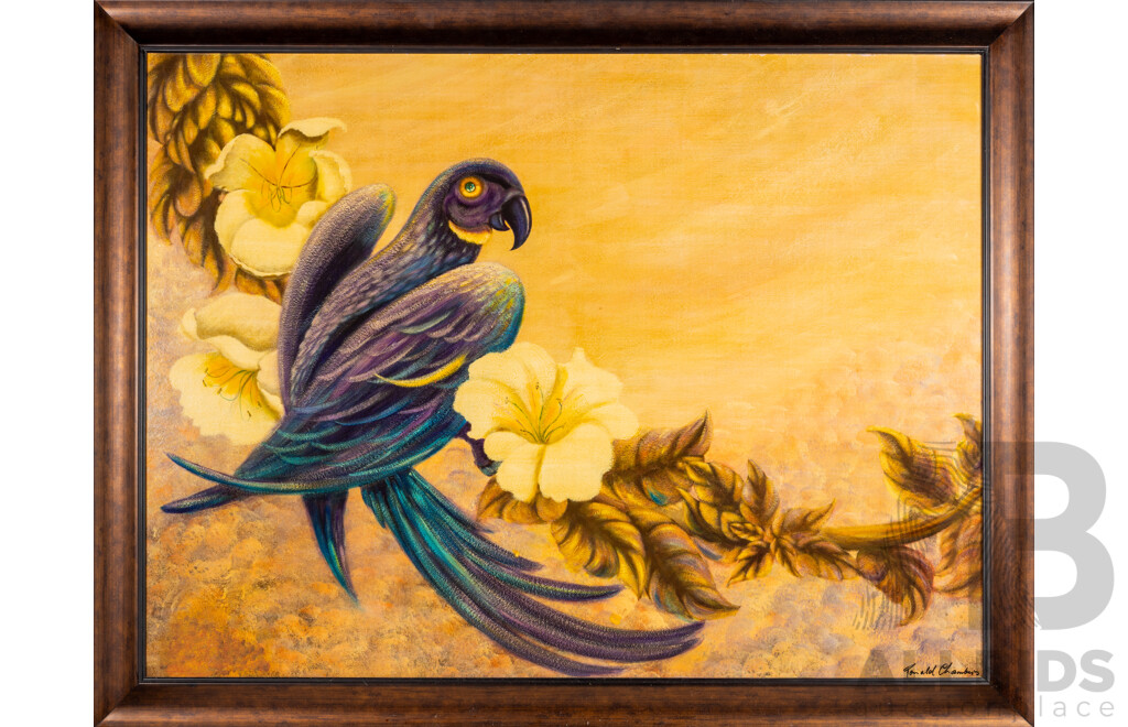 Ronald Chambers, (20th Century, Australian, active c.1980s), High Above the Amazon, Original Oil on Board, 102 x 130 cm (frame)