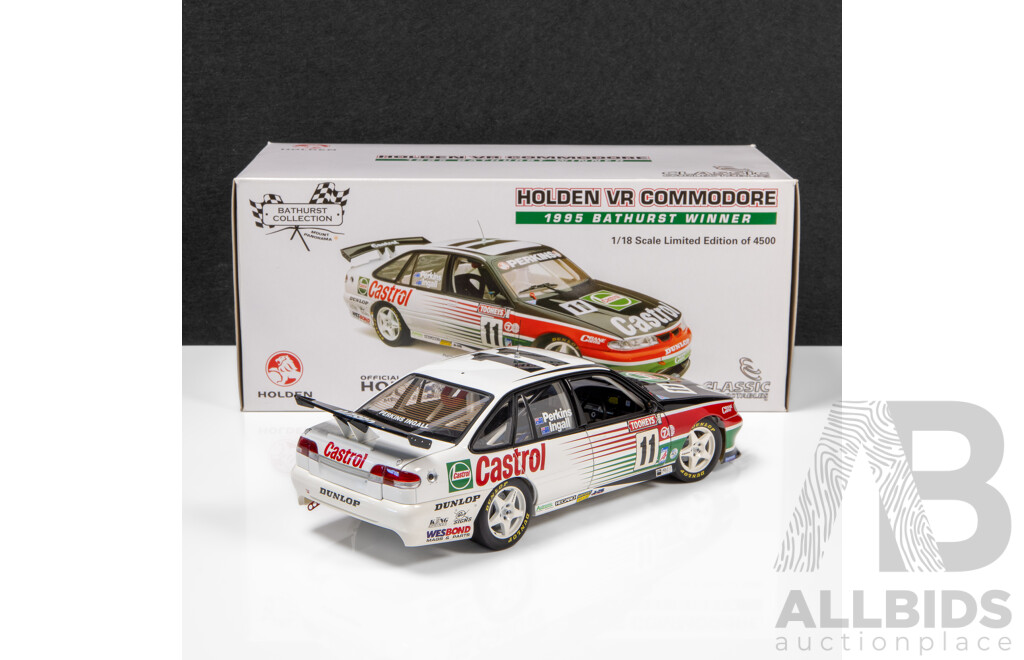 Classic Carlectables 1995 Holden VR Commodore Bathurst Winner Perkins / Ingall Castrol #11 131/1002 1:18 Scale Model Car