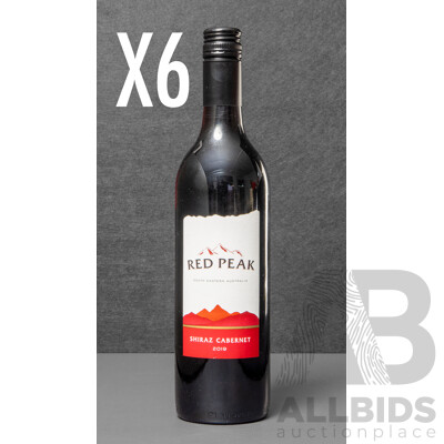 Half Dozen Red Peak Shiraz Cabernet Vintage 2019 (6)