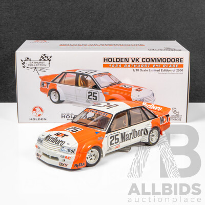Classic Carlectables 1984 Holden VK Commodore Bathurst 2nd Place HDT #25 1934/2500 1:18 Scale Model Car