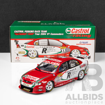 Classic Carlectables 2004 Holden VY Commodore Bathurst 1000 Castrol Perkins #11 Richards 1:18 Scale Model Car
