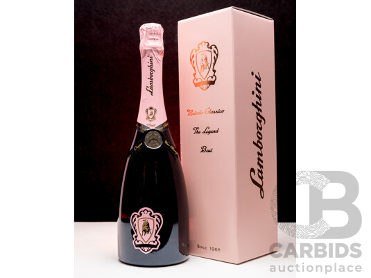 Lamborghini The Legend Rose Metodo Classico Vintage Organic Sparkling Pinot Noir 750ml - RRP $289