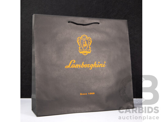 Lamborghini Wines Gift Pack Inc Lucite Branded Bucket, Six Flutes, Champagne Stopper and Gift Bag