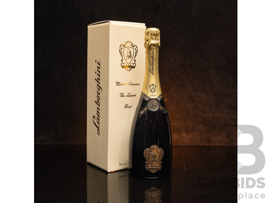 Lamborghini The Legend Metodo Classico Vintage Organic Sparkling Pinot Noir 750ml - RRP $289