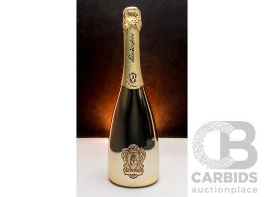 Lamborghini Gold Brut Pinot Noir Chardonnay NV 750ml - RRP $189