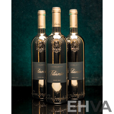 Lamborghini Luxe Titanio Cabernet Sauvignon Sangiovese 750ml - Lot of Three Bottles - RRP $597